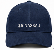 $5 Nassau Hat - Navy